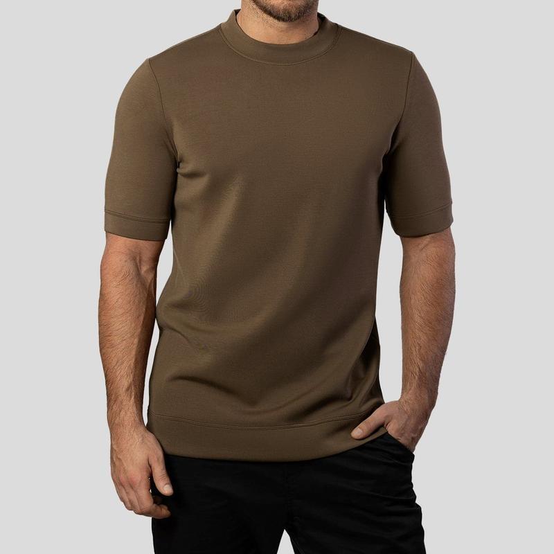 Men's CloudWeave Modal Tee - Business-Casual Comfort Meets Athletic Performance
